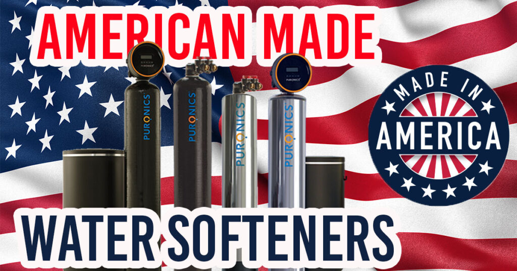 American made water softeners from puronics